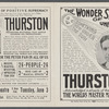 Promotional booklet for Howard Thurston's The Wonder Show of the Universe at the Apollo Theatre