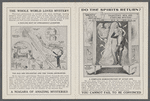 Promotional booklet for Howard Thurston's The Wonder Show of the Universe at the Apollo Theatre