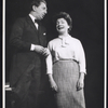 Ray Bolger and Eileen Herlie in the stage production All American