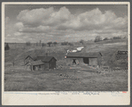 Farm on submarginal land optioned by Resettlement Administration for wildlife area. Near Canton, Pennsylvania.