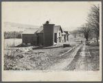 Barn and silo on farm optioned by Resettlement Administration fifty miles north of Ithaca, New York. The farm is in good condition and little money need be spent on it. Tompkins County, New York.
