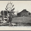 Dwelling and portable windmill of a farmer on land to be optioned by Resettlement Administration. Near Ithaca, New York, Tompkins County.