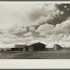 Sod and stone farmhouse south of South Heart, North Dakota.