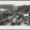 Men coming from work at shipyard. This yard employs approximately seven thousand men. Newport News, Virginia.
