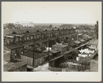 Dwellings for shipyard workers located near the yard. Newport News, Virginia.