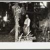 Blacksmith shop, the only one in the city in the Negro section. Newport News, Virginia.