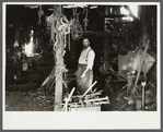 Blacksmith shop, the only one in the city in the Negro section. Newport News, Virginia.