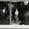 Blacksmith shop, the only one in the city in the Negro section. Newport News, Virginia.