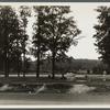 Surrender ground in the village square. Appomattox, Virginia.
