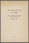 Books about the Negro for children 