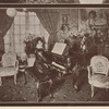 Composite of publicity photographs of Anna Held in her home, as published in the New York Star