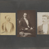 Photographs of prominent magicians, likely compiled by Joseph Dunninger