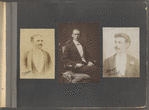Photographs of prominent magicians, likely compiled by Joseph Dunninger