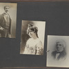 Photographs of prominent magicians, likely compiled by Joseph Dunninger