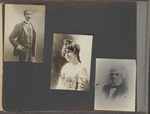 Photographs of prominent magicians, likely compiled by Joseph Dunninger