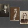 Photographs of prominent magicians, likely compiled by Joseph Dunninger