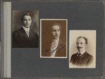 Photographs of prominent magicians, likely compiled by Joseph Dunninger