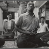 Sonny Rollins at Masahiro Oki's Yoga Training Institute at Ikenoue in Tokyo's Setagaya Ward, Fall 1963
