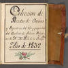  Coleccion de Recetas de Cosina y Reposteria, del Vso y propiedad del Combento
