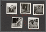 Sitting pretty ; One little guardsman ; In the yard ; [Small child sitting] ; The cemetery