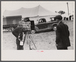 Tintype photographer at the Champlain Valley Exposition, Essex Junction, Vermont.