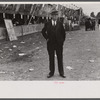 Lone visitor at the Champlain Valley Exposition, Essex Junction, Vermont.