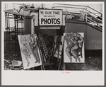 Props used by tintype photographer at the Champlain Valley Exposition, Essex Junction, Vermont.