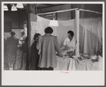 Demonstrating kitchen gadgets at the Champlain Valley Exposition, Essex Junction, Vermont.