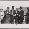 Old fashioned dances at the "World's Fair" in Tunbridge, Vermont.