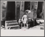 Charlotte Amalie, St. Thomas Island, Virgin Islands. A slum area.