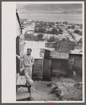 View from the slum area in Yauco, Puerto Rico.