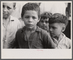 Children who were begging for pennies in the market in Rio Piedras, Puerto Rico.