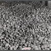 Seed potatoes in a storage bin at the Woodman Potato Company. Eleven miles north of Caribou, Maine.