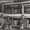 Sleeping quarters provided for pickers working at the Woodman Potato Company eleven miles north of Caribou, Maine.