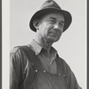 French-Canadian potato farmer on a farm near Caribou, Maine.