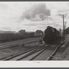 At the railroad terminal in Caribou, Maine.