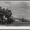 At the freight terminal of the Bangor and Aroostook Railroad in Caribou, Maine.