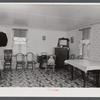Interior of home of FSA (Farm Security Administration) client, potato farmer near Lille, Maine.