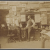 Francis J. and Antonio Martinka at their magic shop, Martinka and Co.