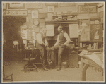 Francis J. and Antonio Martinka at their magic shop, Martinka and Co.