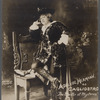 Adelaide Herrmann as Cagliogstro, the Master of Mysteries