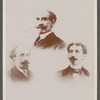 Portrait of Carl Herrmann, Alexander Herrmann, and Leon Herrmann