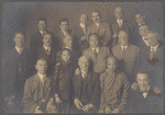 Group portrait of Kellar, Ching Ling Foo, Chee Toy, and others