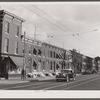 Row houses. Baltimore, Maryland.