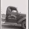 Truckers sleep when and where they may. Capital truck drivers service station, New York Avenue, along U.S. No. 1, Washington, D.C..