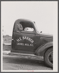 Truckers sleep when and where they may. Capital truck drivers service station, New York Avenue, along U.S. No. 1, Washington, D.C..