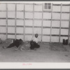 This warehouse constitutes the sleeping quarters for a group of Florida potato pickers.