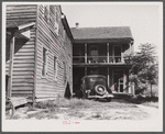 Florida migrants' car in Negro quarter of Elizabeth City, North Carolina.