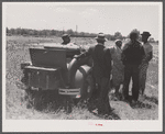 Group of Florida migrants preparing to leave Old Trap, North Carolina.
