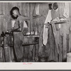 Interior of barracks for migratory workers picking apples at Bridgeville, Delaware.